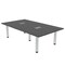 Skutchi Designs 47.25 in W, 84 in L, 29 in H, Engineered Wood Top, Grey H-REC-4884-PT-AN-EL - alternate 1